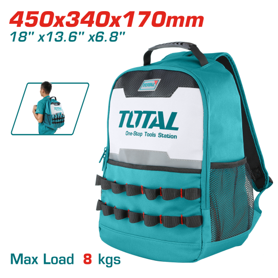 TOTAL 專業氣墊工具後背包 (THBP0201)