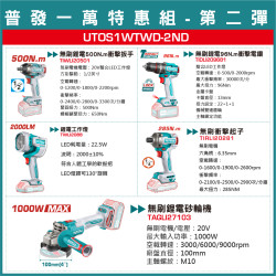< 請洽各經銷通路 >普發一萬特惠組-第二彈 (UTOS1WTWD-2ND)