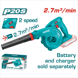 < 請洽各經銷通路 > TOTAL 20V 鋰電鼓風機 <單主機> (TABLI20018)