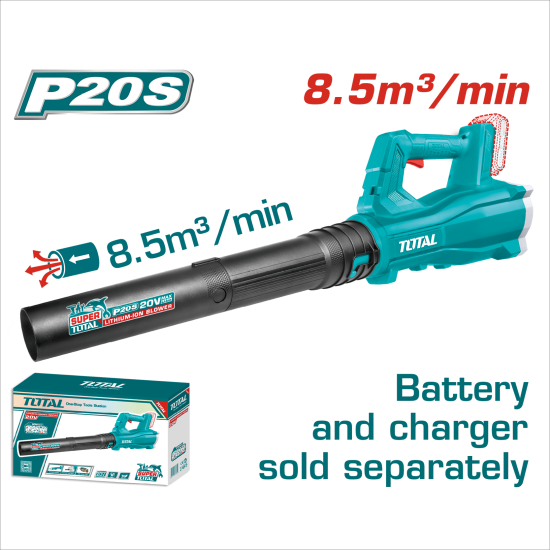 TOTAL 20V 固定風速大型吹葉機單主機 (TABLI20323)