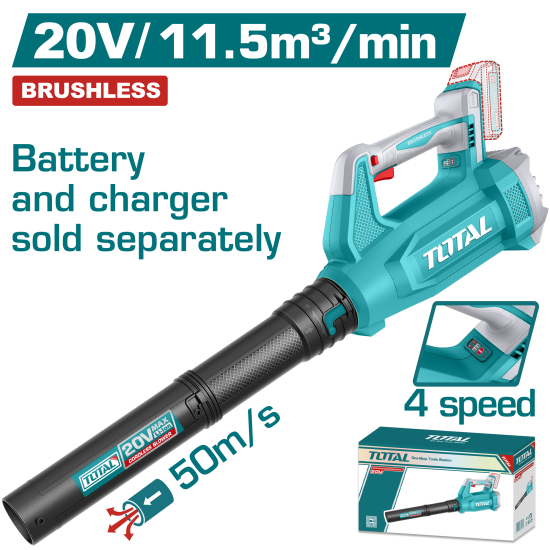 充電式強力鼓風機 20V 11.5m³ -單機(TABLI20508)