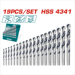 TOTAL 直柄高鈷鑽尾組 19件組 (TACSD0195)