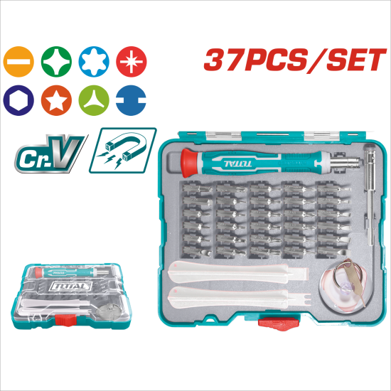 TOTAL 精密起子組套装 32件 (TACSD30326)