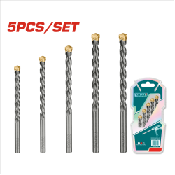 TOTAL 水泥鑽頭組 5PCS (TACSD5055)