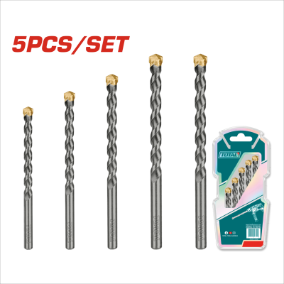 圓柄水泥鑽尾組套 公制 5pcs(TACSD5055)