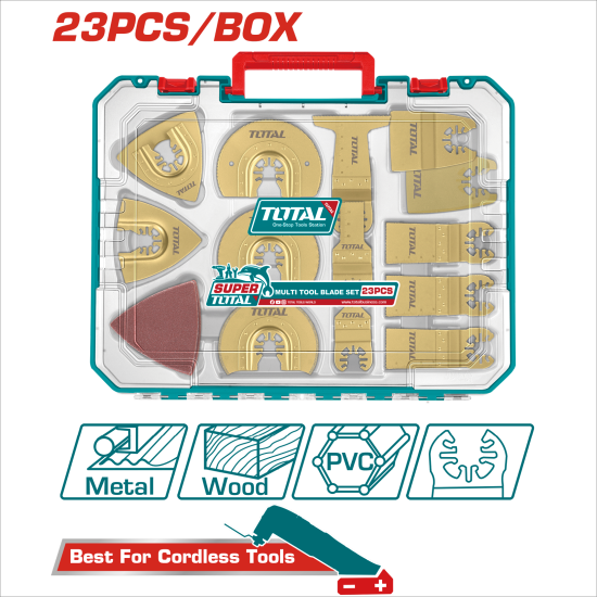 TOTAL 多功能磨切機耗材組套 23PCS (TAKTMT2301)