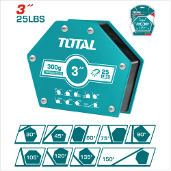  TOTAL 3吋六角定位器 (TAMWH25036)