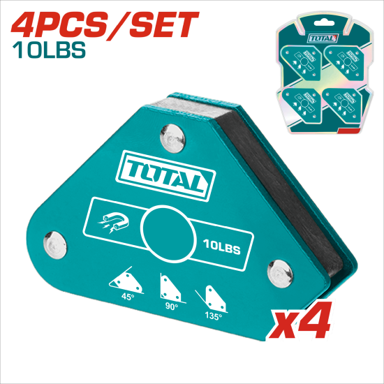 TOTAL 4PCS迷你定位器組套 (TAMWH4001)