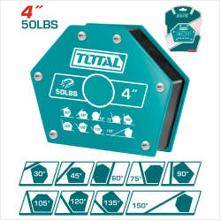 TOTAL 4吋六角定位器 (TAMWH50046)