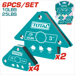TOTAL 焊接定位器組 6PCS (TAMWH6002)