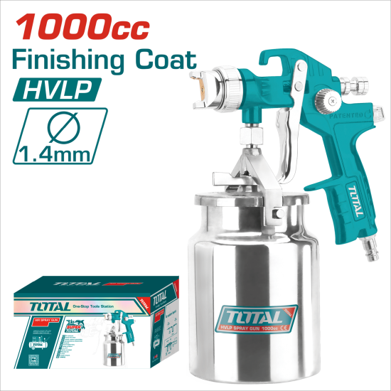 TOTAL 強力氣動噴漆槍 1000CC (TAT11004)