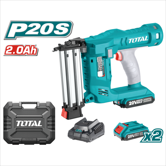 < 請洽各經銷通路 > TOTAL 20V 無刷鋰電釘槍組 (TCBNLI2001)