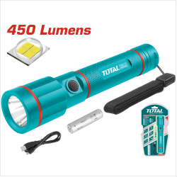 TOTAL 450流明LED手電筒 (TCFL1865051)