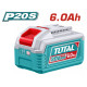 TOTAL 20v-6A電池 (TFBLI2060)