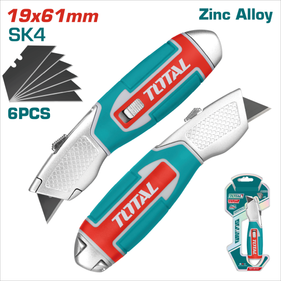 TOTAL 快背美工刀/美工刀 (TG5126101)