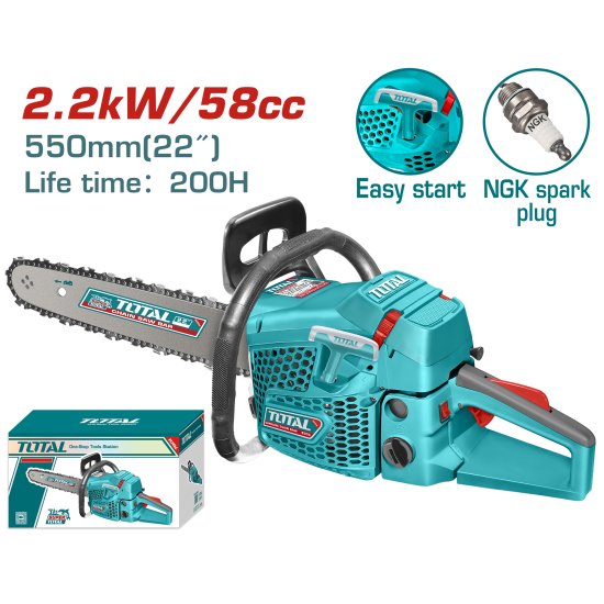 TOTAL 22吋二行程鏈鋸機 (TG5582211)