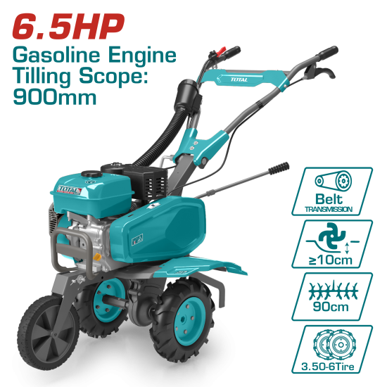 TOTAL 新款四行程汽油微耕機/6.5HP (TGC5002)