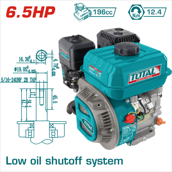  TOTAL 汽油發動機 6.5HP (TGEN16821)