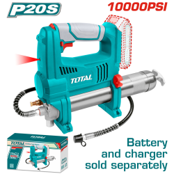 TOTAL 20V 強力鋰電黃油槍 <單主機> (TGGLI2010)