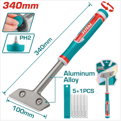 TOTAL 金屬玻璃刮刀<340mm> (TGS3088)