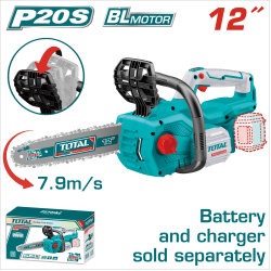 TOTAL總工具 20V 新款無刷鋰電鏈鋸機 <單主機> (TGSLI20128)