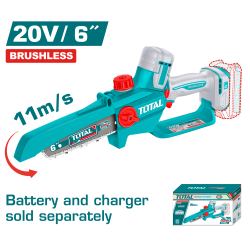 充電式鏈鋸機 6" 20V單主機(TGSLI2066)