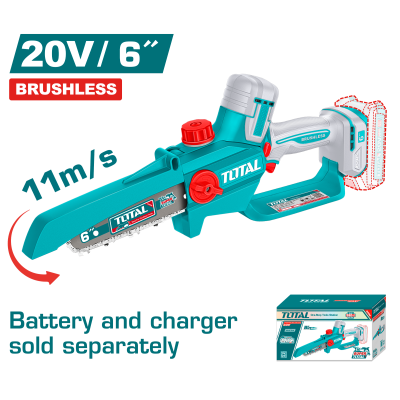 充電式鏈鋸機 6" 20V單主機(TGSLI2066)