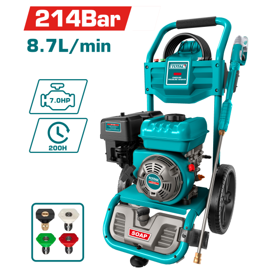 汽油引擎高壓清洗機214Bar(TGT250108)