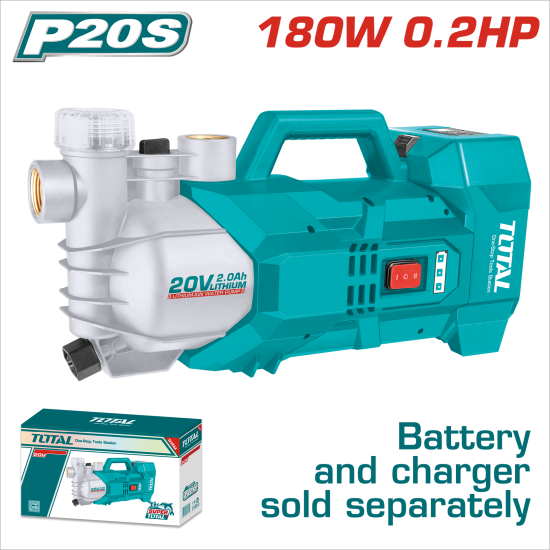 充電式抽水機 20V180W（0.2HP） (TGWPLI201801)