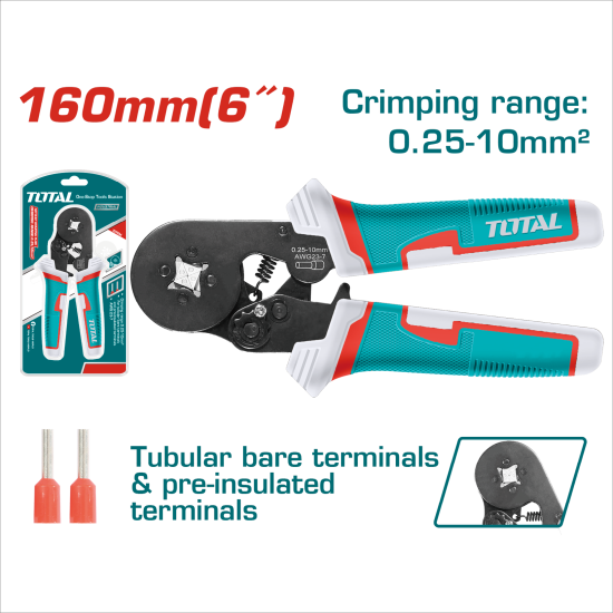 TOTAL 管型端子壓接鉗 (THCPG2510)