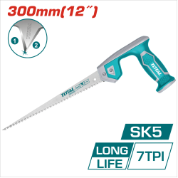 TOTAL 雞尾鋸/木工鋸 300mm (THCS3006)