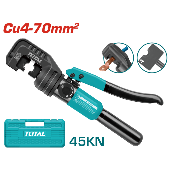  TOTAL 液壓壓接鉗 4-70mm2 (THCT070)