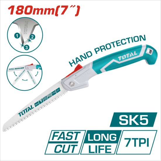 TOTAL 7吋折疊鋸 (THFSW1806)