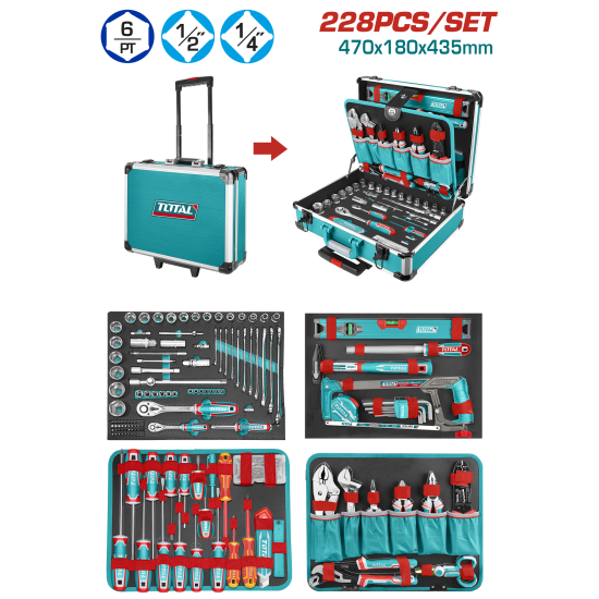 228件手工具組套/228pcs/set (THKTHP62287)