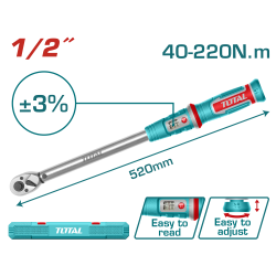 TOTAL 4分 預設式扭力扳手 (THPTW1220N6)