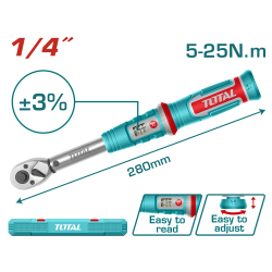 TOTAL 2分 預設式扭力扳手 (THPTW1425N8)