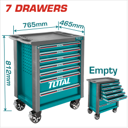 TOTAL 7層工具櫃 (THRC01071)