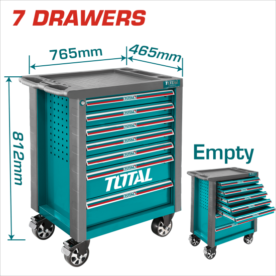 TOTAL 7層工具櫃 (THRC01071)