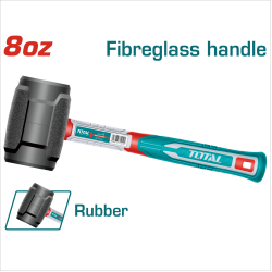 TOTAL 橡膠鎚 8oz (THRUH6808)