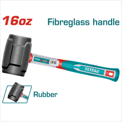 TOTAL 橡膠鎚 16oz (THRUH6816)