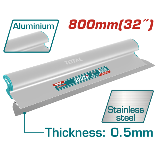 TOTAL 鋁柄不鏽鋼刮刀-32吋 (THSCL03201)