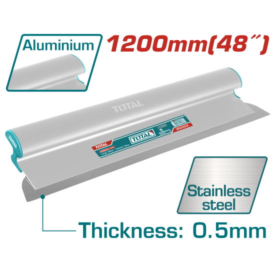 TOTAL 鋁柄不鏽鋼刮刀-48吋 (THSCL04801)