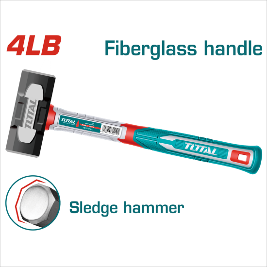 TOTAL 打石鎚 4LB (THSLH6104)