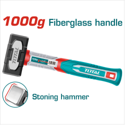 TOTAL 打石鎚 鍛造頭 1000G (THSTH61000)