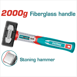 TOTAL 纖維柄打石鎚 2000G (THSTH62000)