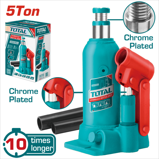 TOTAL 5TON 立式液壓千斤頂 (THT109054)