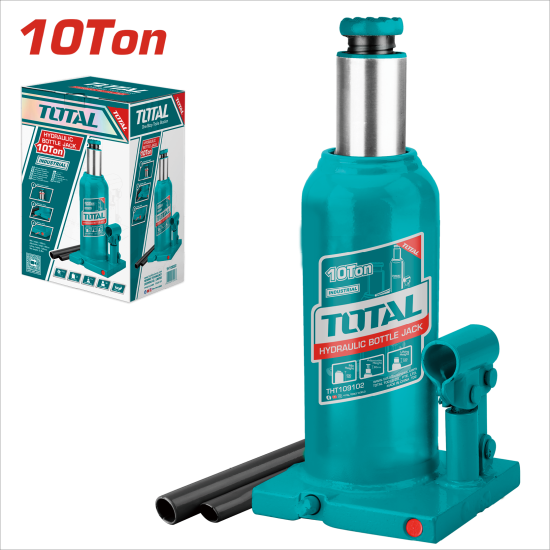 TOTAL 10TON 立式千斤頂 液壓款 (THT109102)