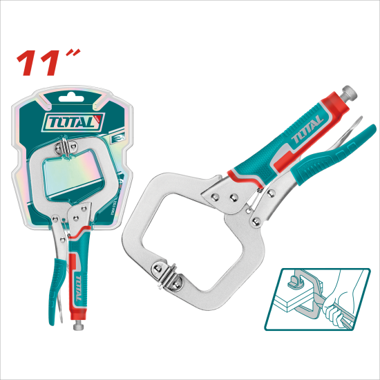 TOTAL 11吋 C型萬能鉗 (THT111113)