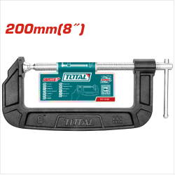 TOTAL 萬力C型夾 8吋 (THT13186)