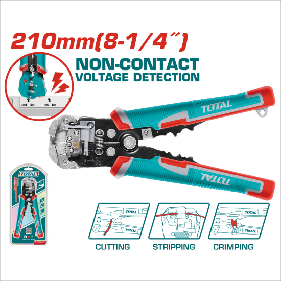 TOTAL 非接觸式自動剝線鉗 (THT152429)